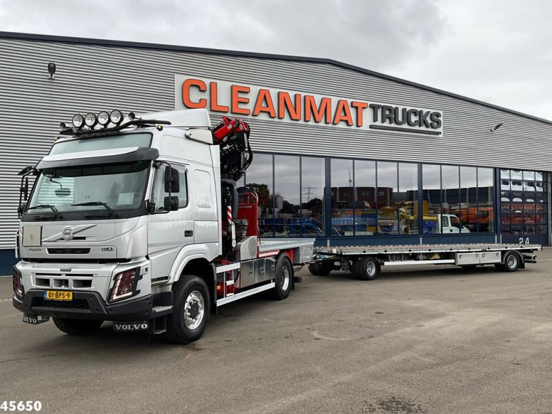 LKW des Typs Volvo FMX 500 4x4 Fassi 31 Tonmeter laadkraan + Fly-Jib + Jumbo 2-assi, Gebrauchtmaschine in ANDELST (Bild 1)