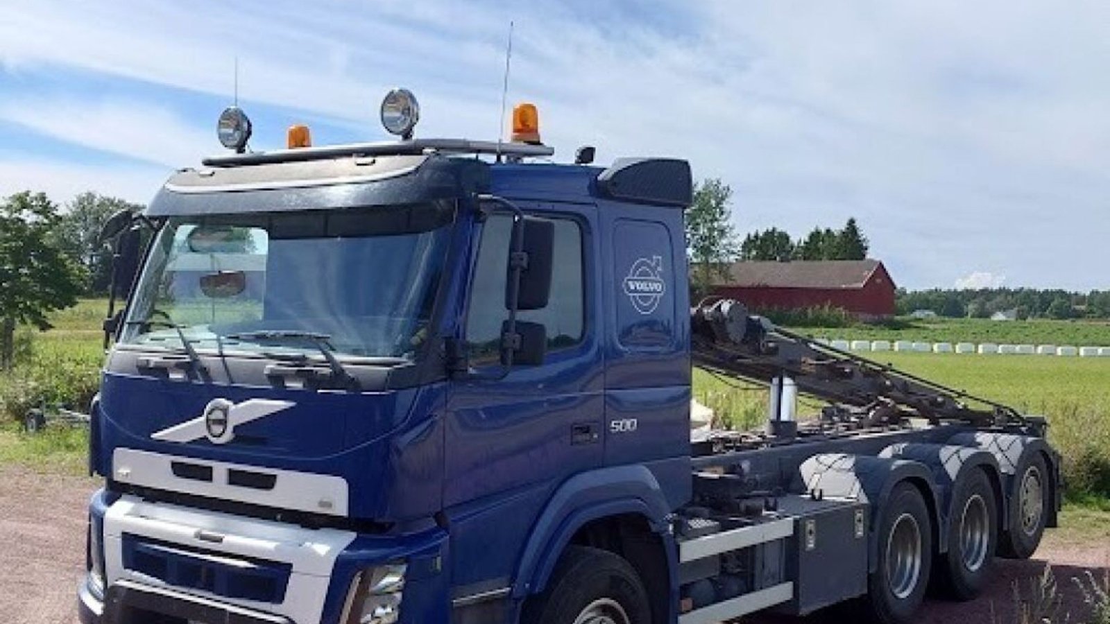 LKW of the type Volvo FMX-500 HMF TF324 Tridem, Gebrauchtmaschine in Rødovre (Picture 1)