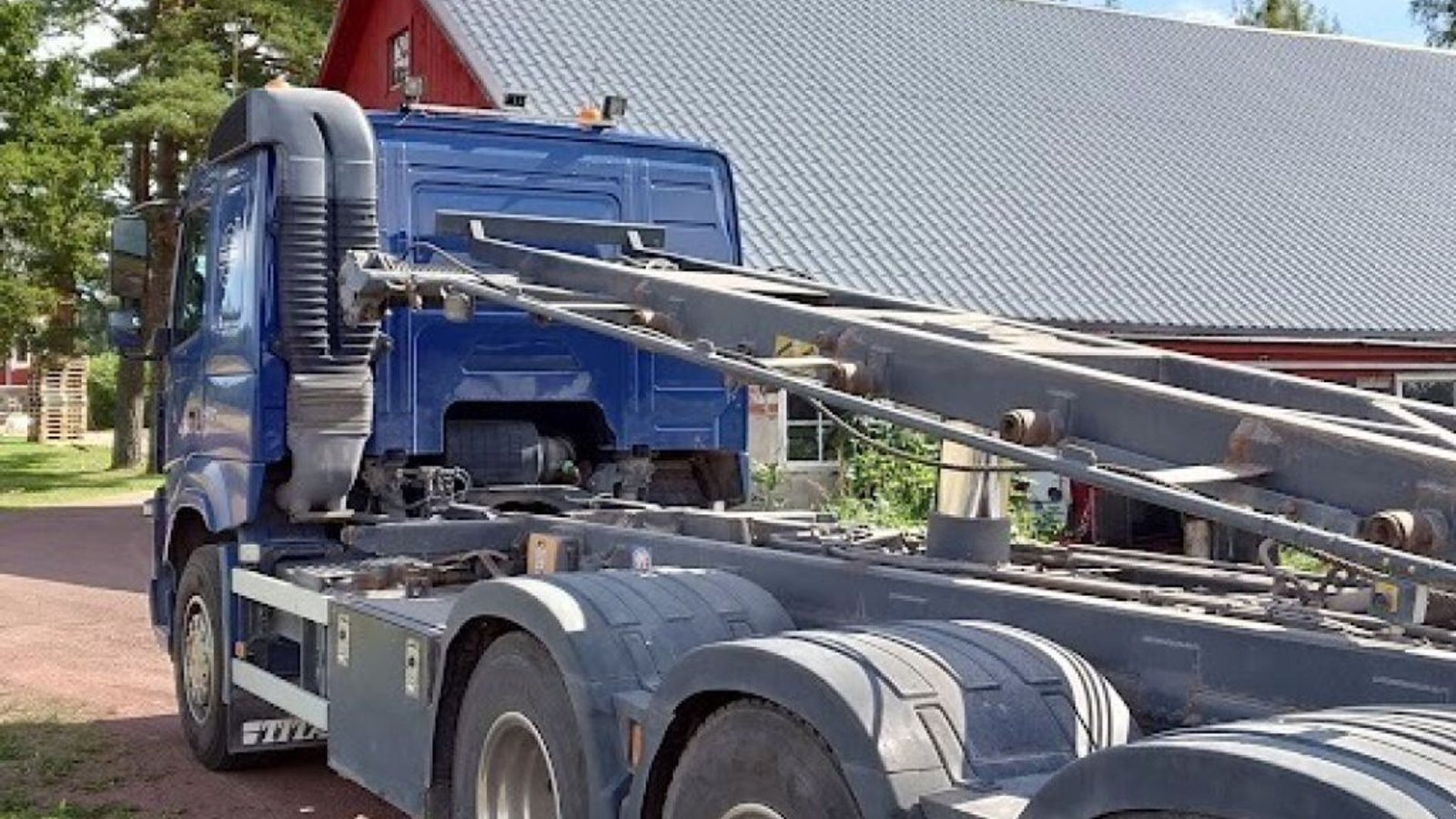 LKW of the type Volvo FMX-500 HMF TF324 Tridem, Gebrauchtmaschine in Rødovre (Picture 5)