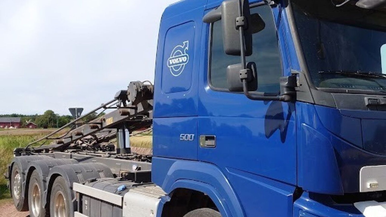 LKW of the type Volvo FMX-500 HMF TF324 Tridem, Gebrauchtmaschine in Rødovre (Picture 3)
