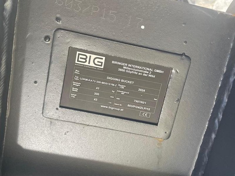 Löffel typu Big Dutchman Tieflöffel 30 cm mit Lehnhoff MS01 Symlock Aufnahme, Neumaschine v Göpfritz an der Wild (Obrázek 4)