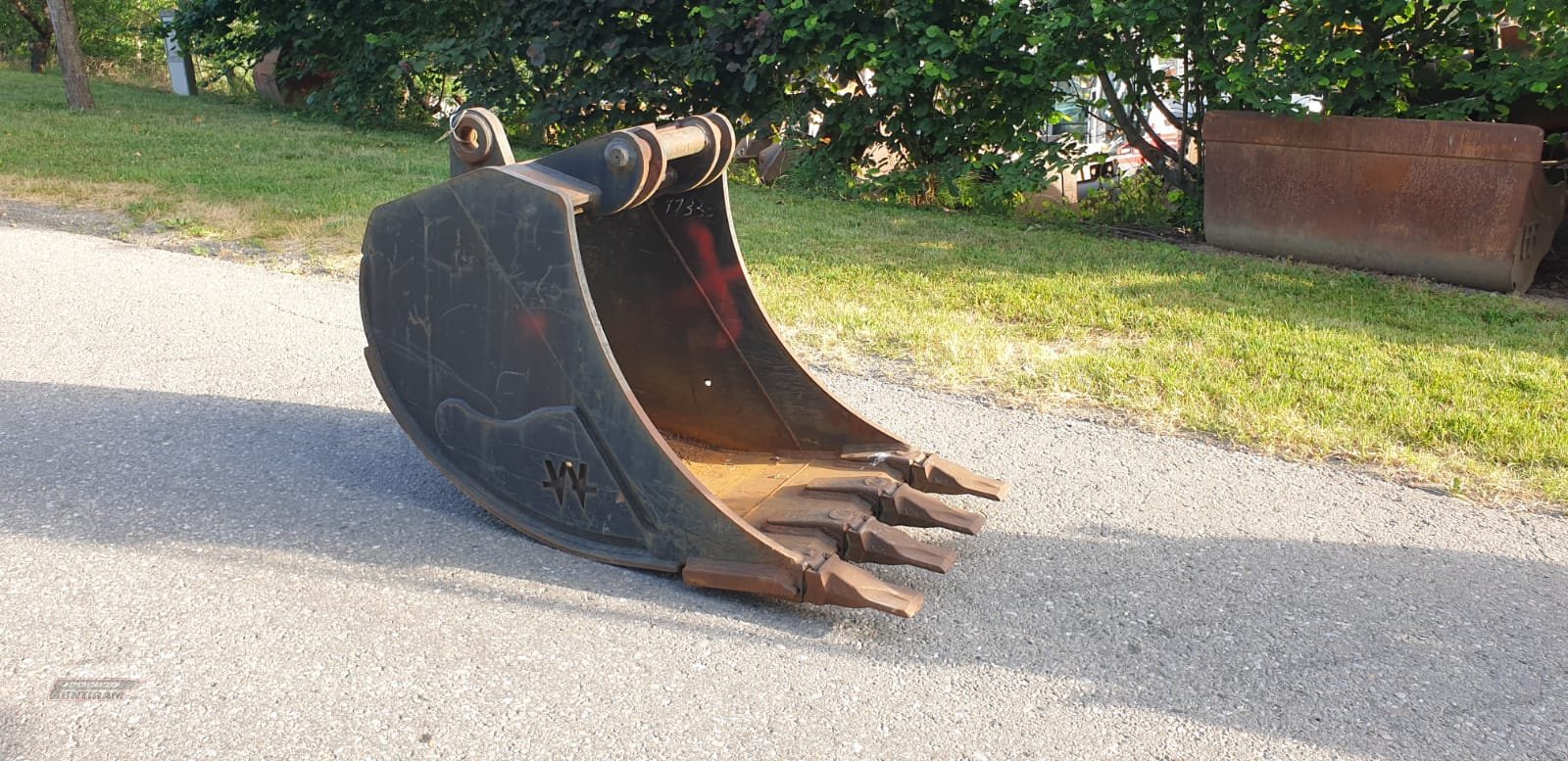 Löffel des Typs Wimmer 80 cm Tieflöffel, Gebrauchtmaschine in Deutsch - Goritz (Bild 2)