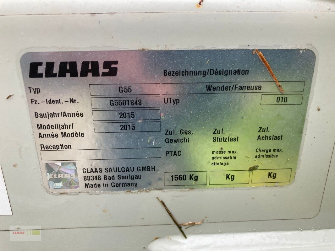 Mähaufbereiter & Zetter typu CLAAS Volto 1100, Gebrauchtmaschine v Schwülper (Obrázek 8)