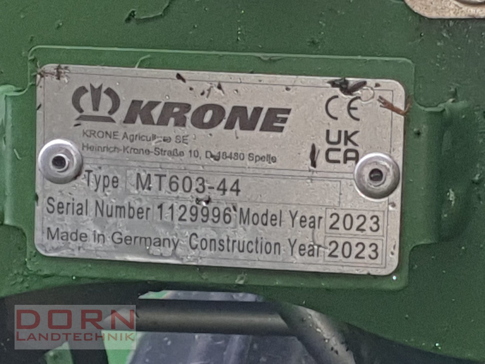 Mähaufbereiter & Zetter des Typs Krone Easy Cut B 1050 CV Collect, Gebrauchtmaschine in Schierling (Bild 6)