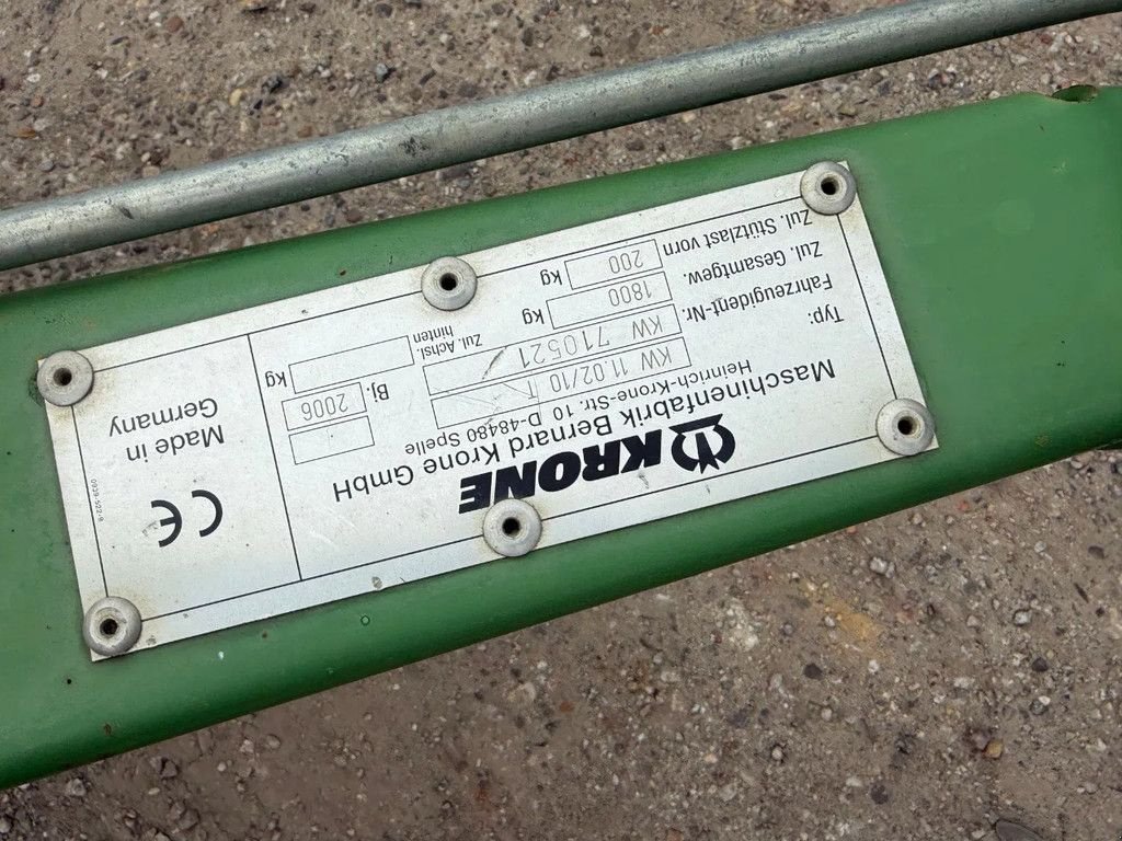 Mähaufbereiter & Zetter des Typs Krone KWT 11.02 / 10 Trein model, Gebrauchtmaschine in Ruinerwold (Bild 2)
