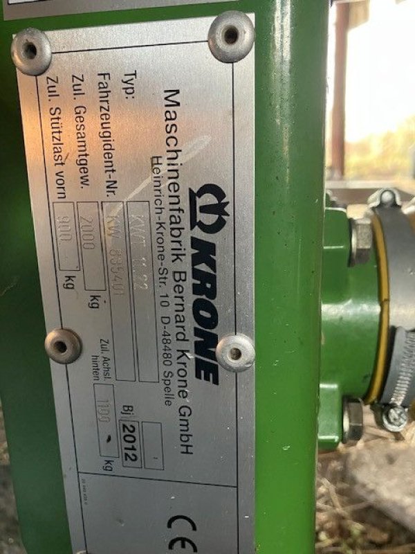 Mähaufbereiter & Zetter typu Krone kwt 11.22/10, Gebrauchtmaschine v Wierden (Obrázek 4)