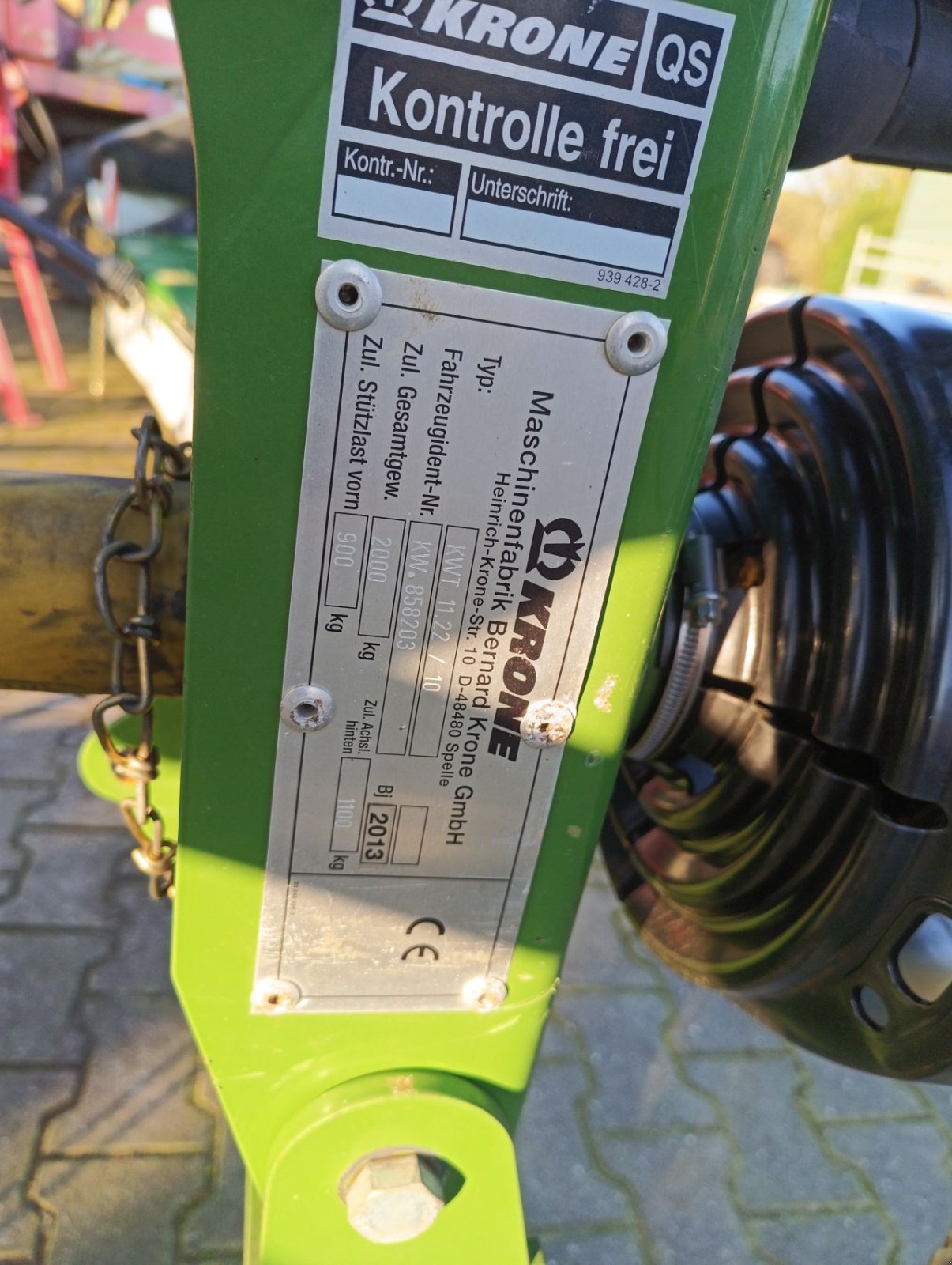 Mähaufbereiter & Zetter tip Krone Kwt 11.22, Gebrauchtmaschine in Haarle (Poză 7)