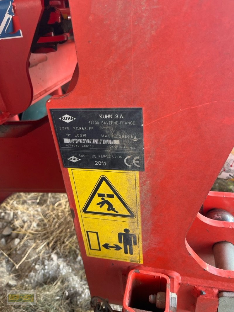 Mähaufbereiter & Zetter typu Kuhn FC 883 und FC 313 FF, Gebrauchtmaschine v Grabow (Obrázek 11)