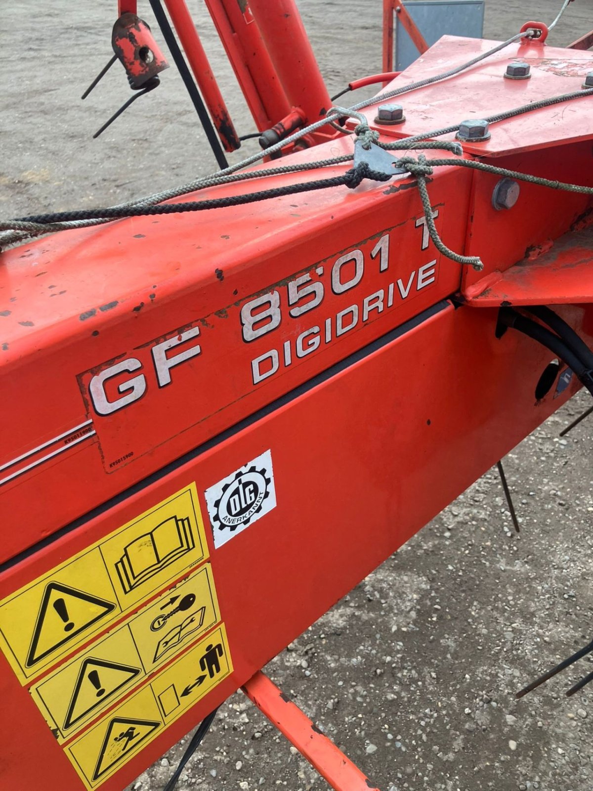 Mähaufbereiter & Zetter des Typs Kuhn GF 8501 T, Gebrauchtmaschine in Dalfsen (Bild 9)