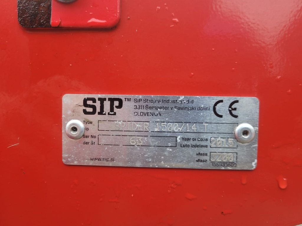Mähaufbereiter & Zetter tip SIP Spider 1500/14T, Gebrauchtmaschine in Wierden (Poză 9)