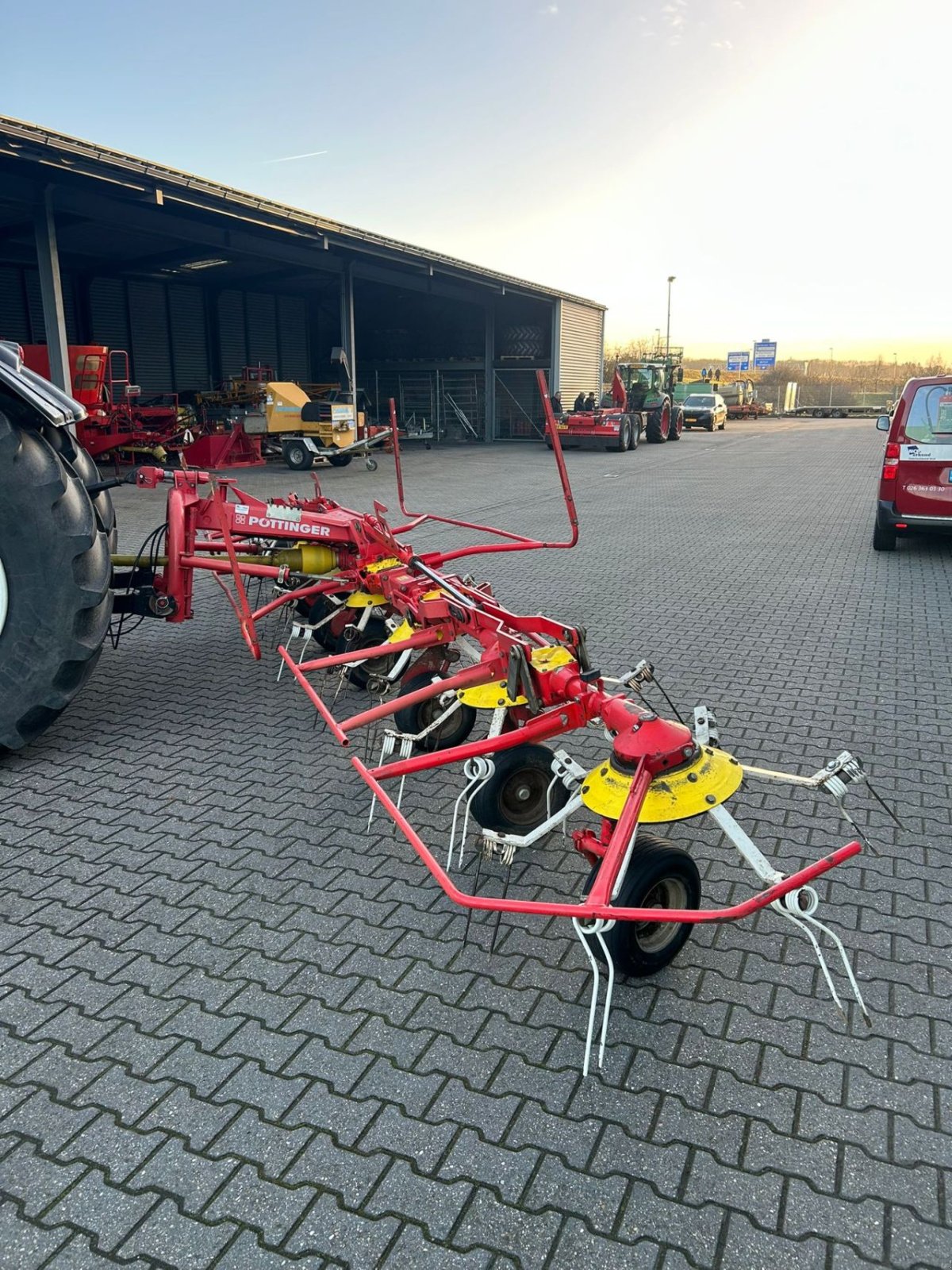 Mähaufbereiter & Zetter a típus Sonstige P&ouml;ttinger Euro HIT 8.91 schudder, Gebrauchtmaschine ekkor: Roermond (Kép 3)