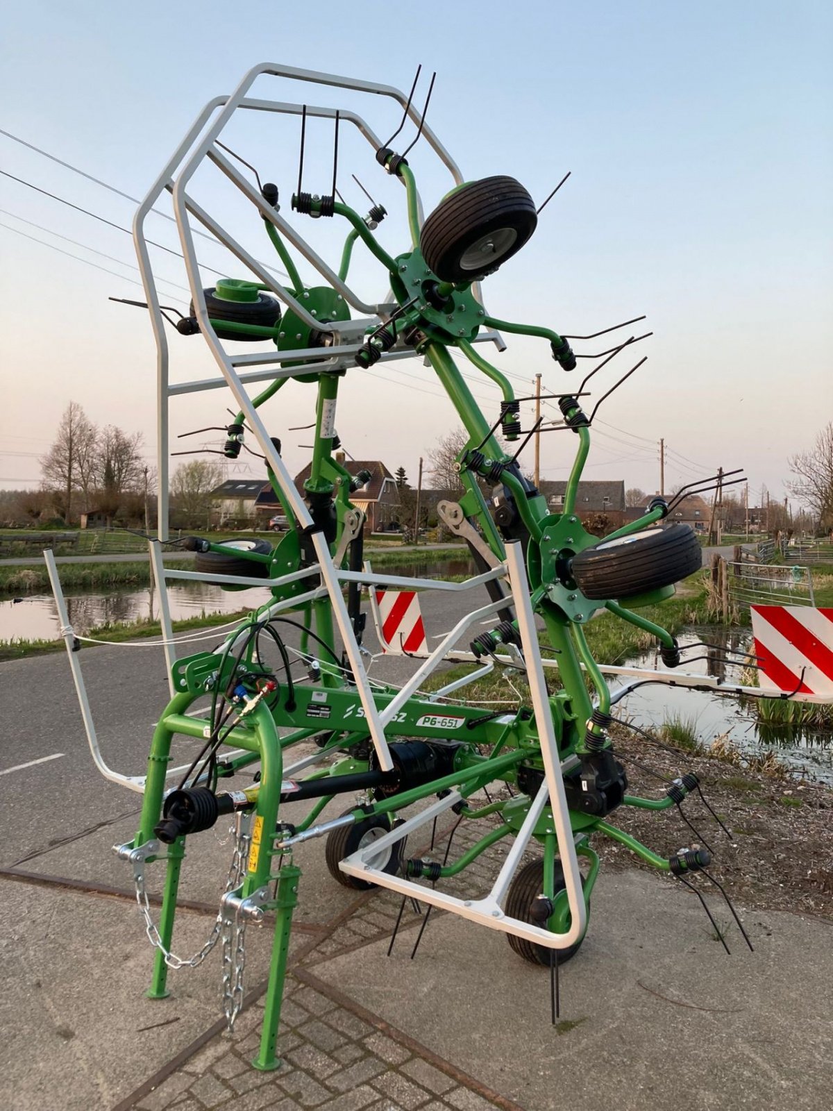 Mähaufbereiter & Zetter Türe ait Sonstige Samasz P6-651 schudder nieuw 6 elements, Neumaschine içinde Stolwijk (resim 2)