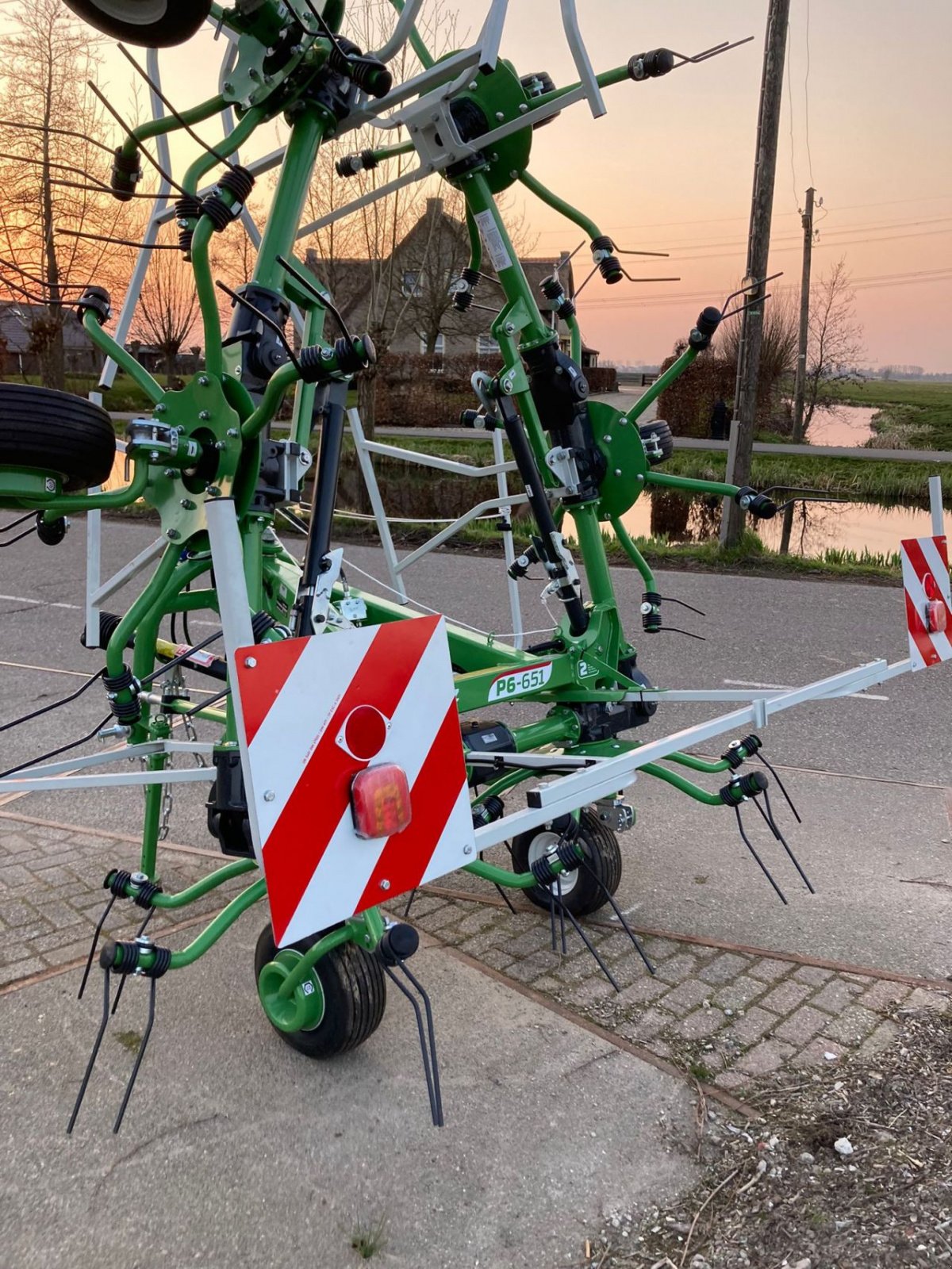 Mähaufbereiter & Zetter Türe ait Sonstige Samasz P6-651 schudder nieuw 6 elements, Neumaschine içinde Stolwijk (resim 6)