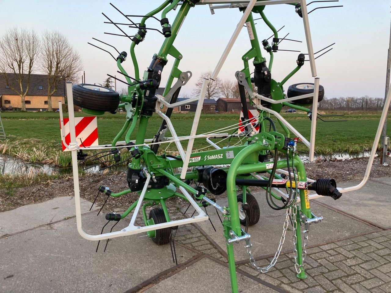 Mähaufbereiter & Zetter Türe ait Sonstige Samasz P6-651 schudder nieuw 6 elements, Neumaschine içinde Stolwijk (resim 3)