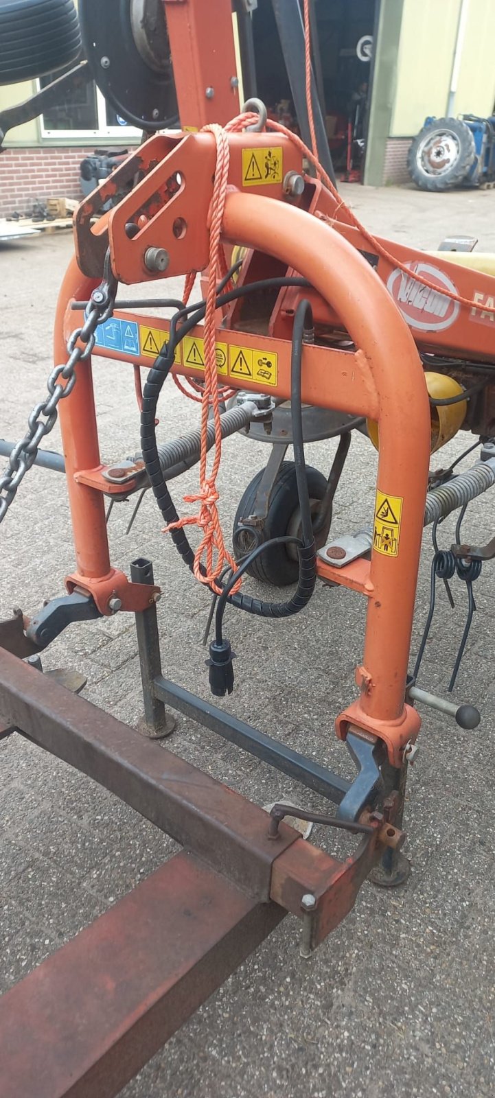 Mähaufbereiter & Zetter Türe ait Vicon Fanex 683, Gebrauchtmaschine içinde Leusden (resim 4)