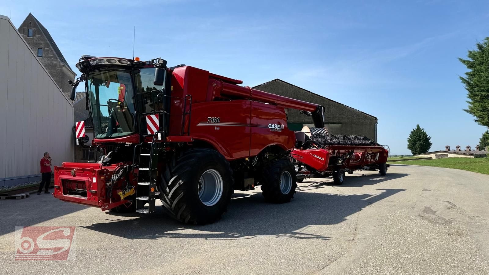 Mähdrescher des Typs Case IH 7160 A, Vorführmaschine in Offenhausen (Bild 3)
