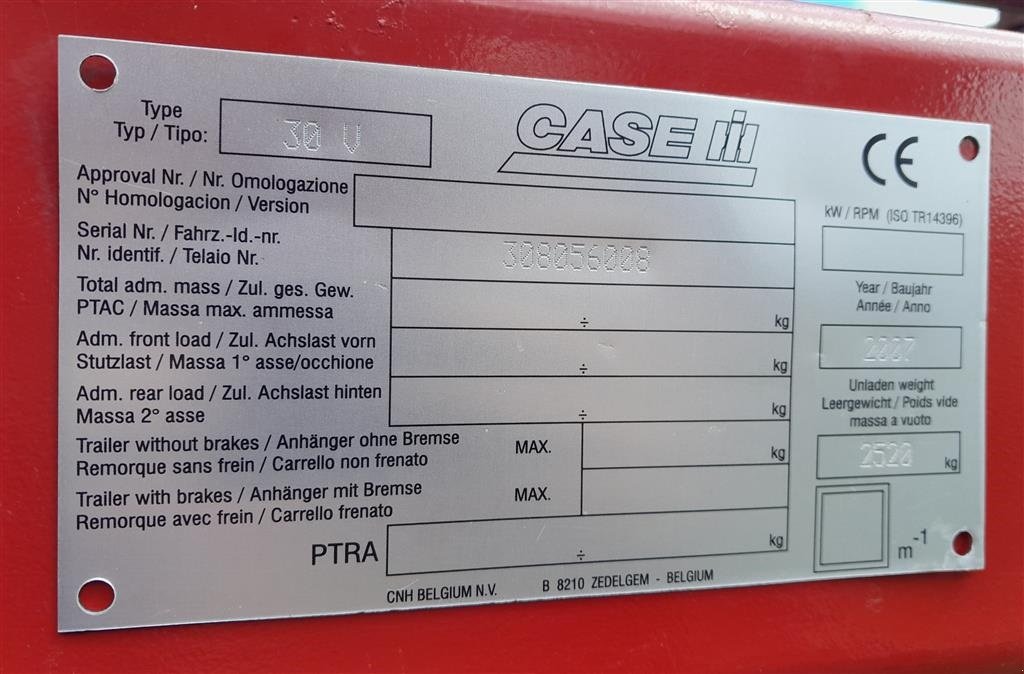 Mähdrescher des Typs Case IH 8010 med 30 fods skærebord, Gebrauchtmaschine in Horsens (Bild 25)