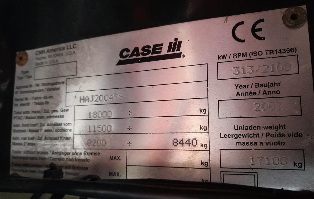 Mähdrescher des Typs Case IH 8010 med 30 fods skærebord, Gebrauchtmaschine in Horsens (Bild 20)