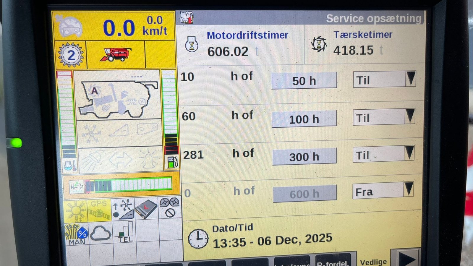 Mähdrescher du type Case IH 8250 Axial-Flow med 4wd & 35fod Varicut skærebord. Dansk maskine, Gebrauchtmaschine en Lintrup (Photo 2)