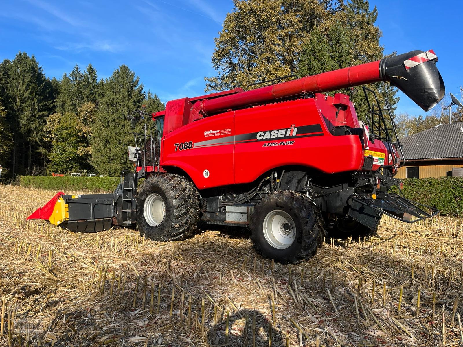 Mähdrescher des Typs Case IH AF 7088, Gebrauchtmaschine in Deutsch - Goritz (Bild 7)