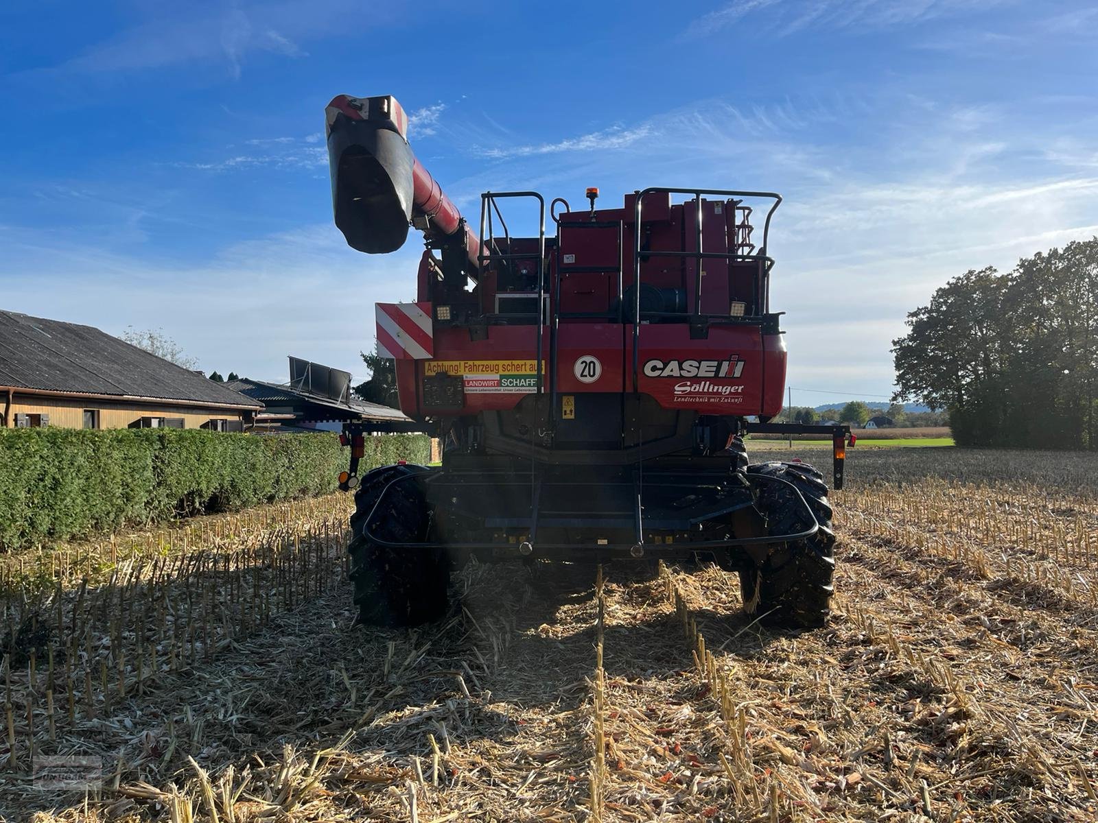 Mähdrescher типа Case IH AF 7088, Gebrauchtmaschine в Deutsch - Goritz (Фотография 8)