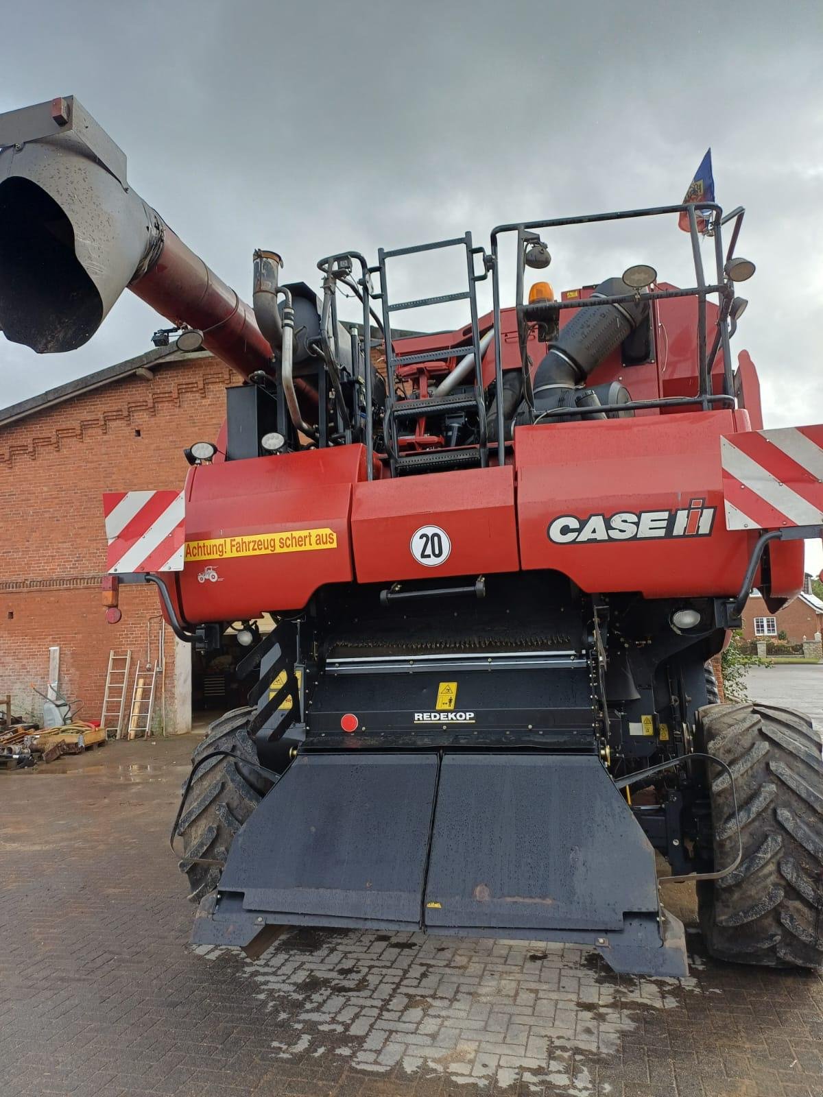 Mähdrescher typu Case IH AF 7230, Gebrauchtmaschine v Wakendorf I (Obrázek 11)
