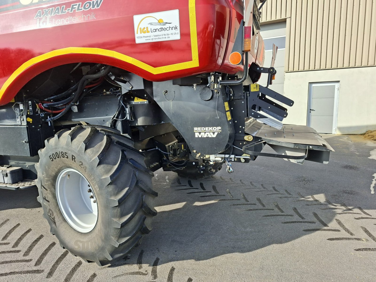 Mähdrescher typu Case IH AF 7240, Gebrauchtmaschine w Schmidgaden (Zdjęcie 8)