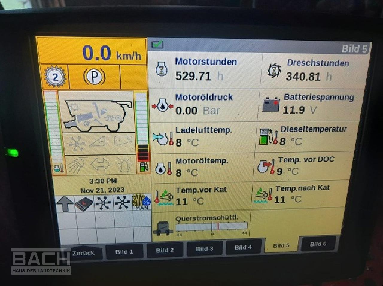 Mähdrescher typu Case IH AF AXIAL FLOW 7150, Gebrauchtmaschine v Boxberg-Seehof (Obrázek 8)