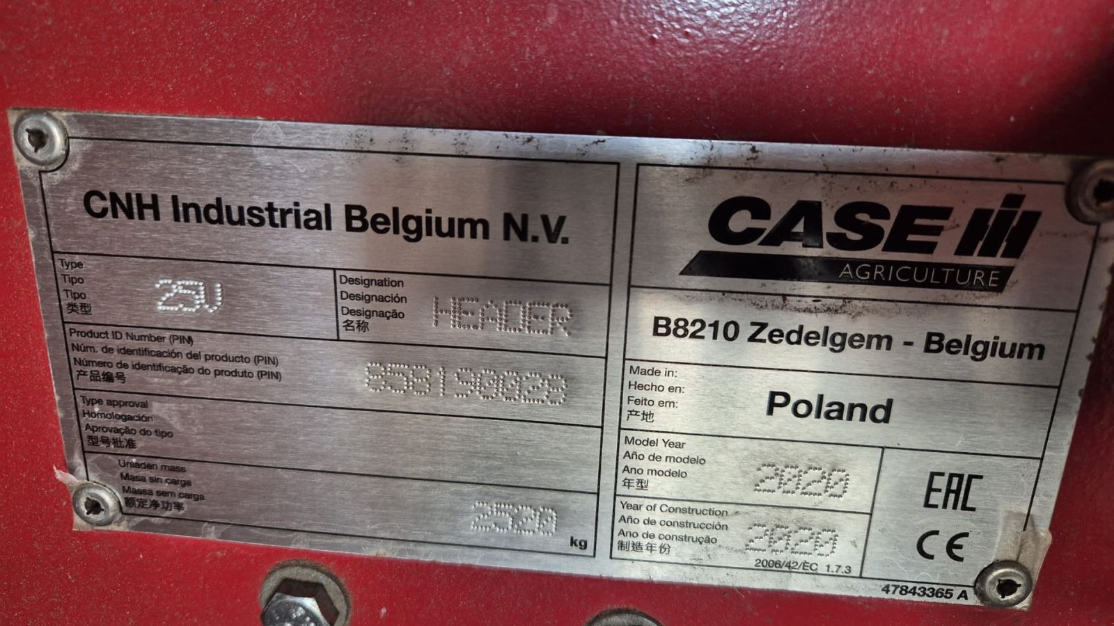 Mähdrescher tip Case IH Axial Flow 6140 25 fod 3050 skærebord, Gebrauchtmaschine in Aulum (Poză 11)