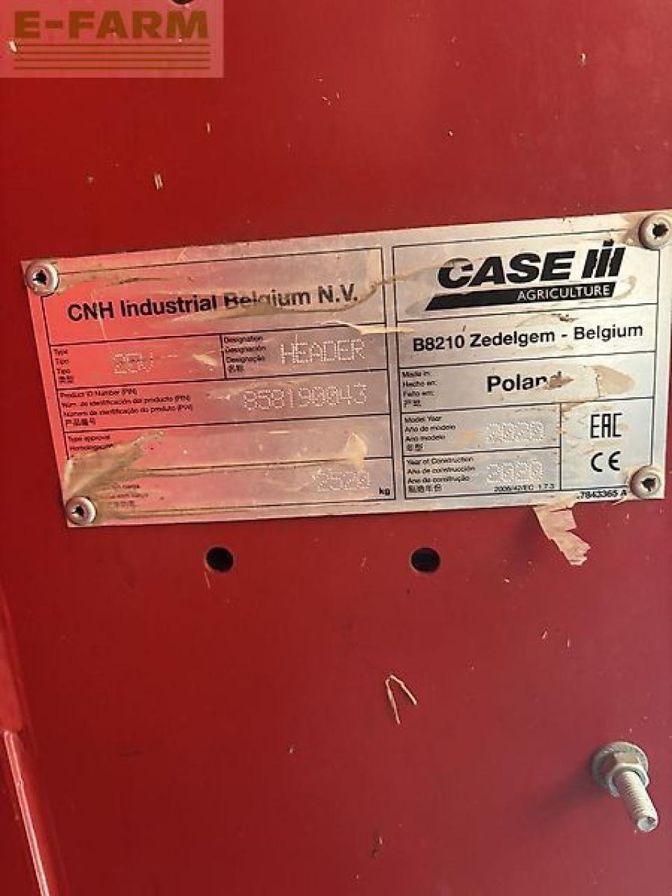 Mähdrescher Türe ait Case IH axial-flow 6140, Gebrauchtmaschine içinde WIESELBURG (resim 9)