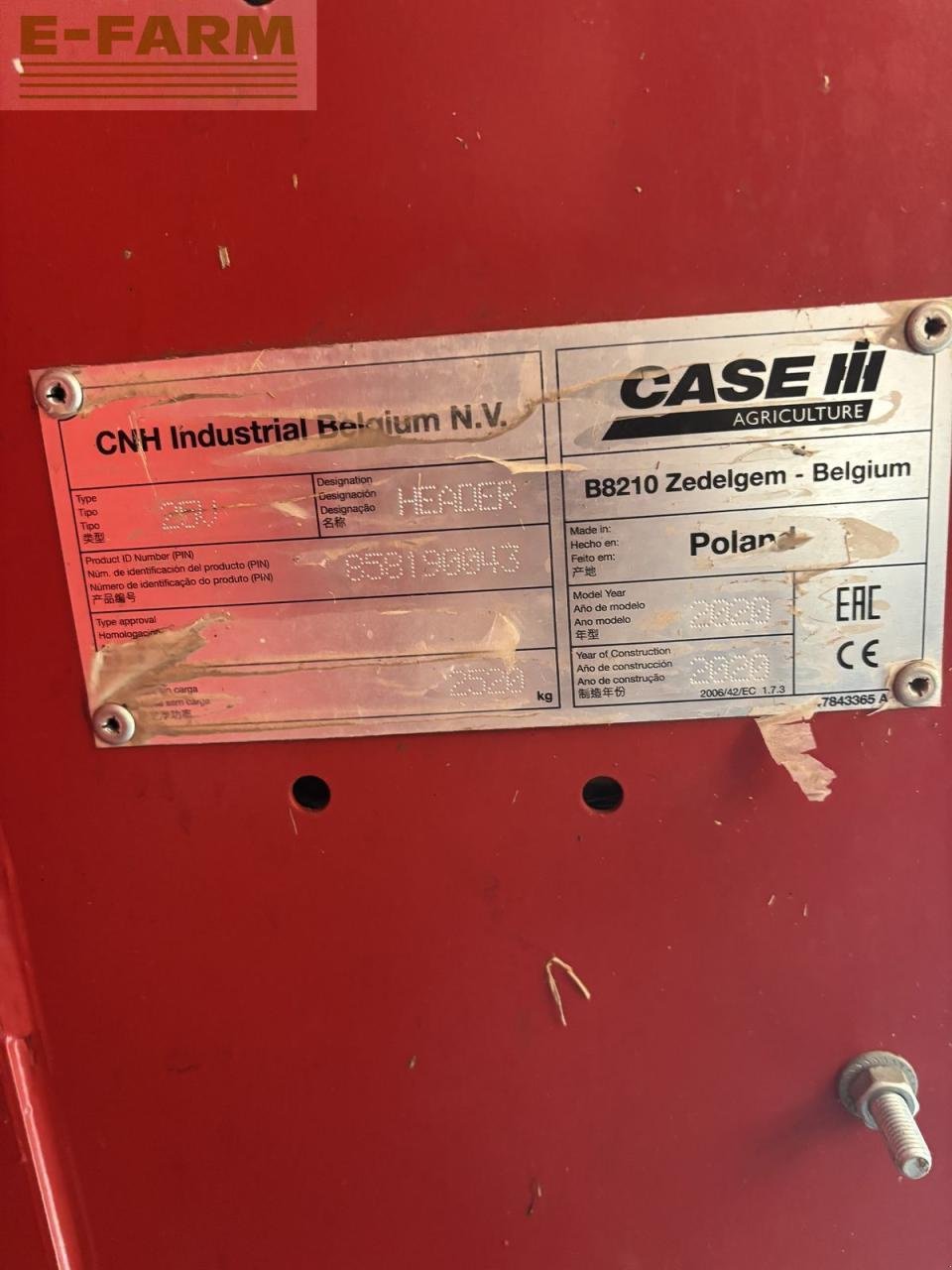 Mähdrescher Türe ait Case IH axial-flow 6140, Gebrauchtmaschine içinde WIESELBURG (resim 9)