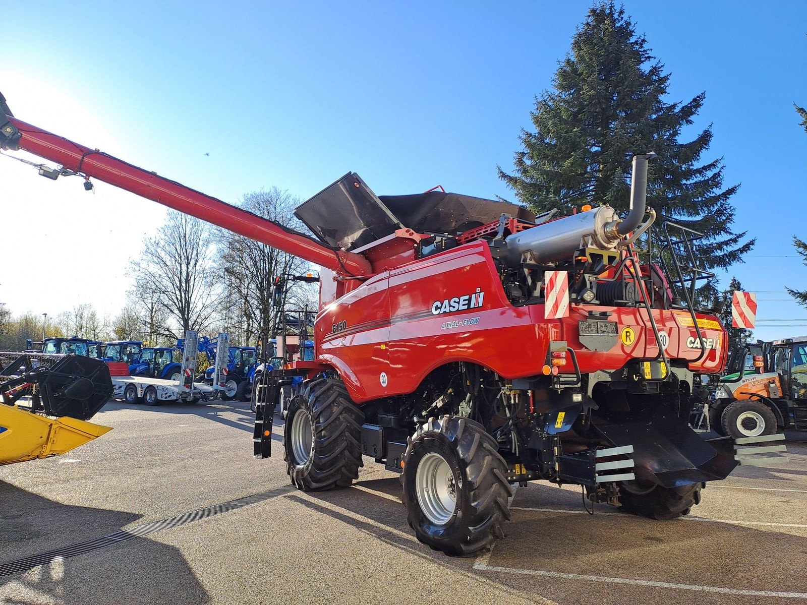 Mähdrescher tip Case IH Axial-Flow 6150, Gebrauchtmaschine in Burgkirchen (Poză 14)