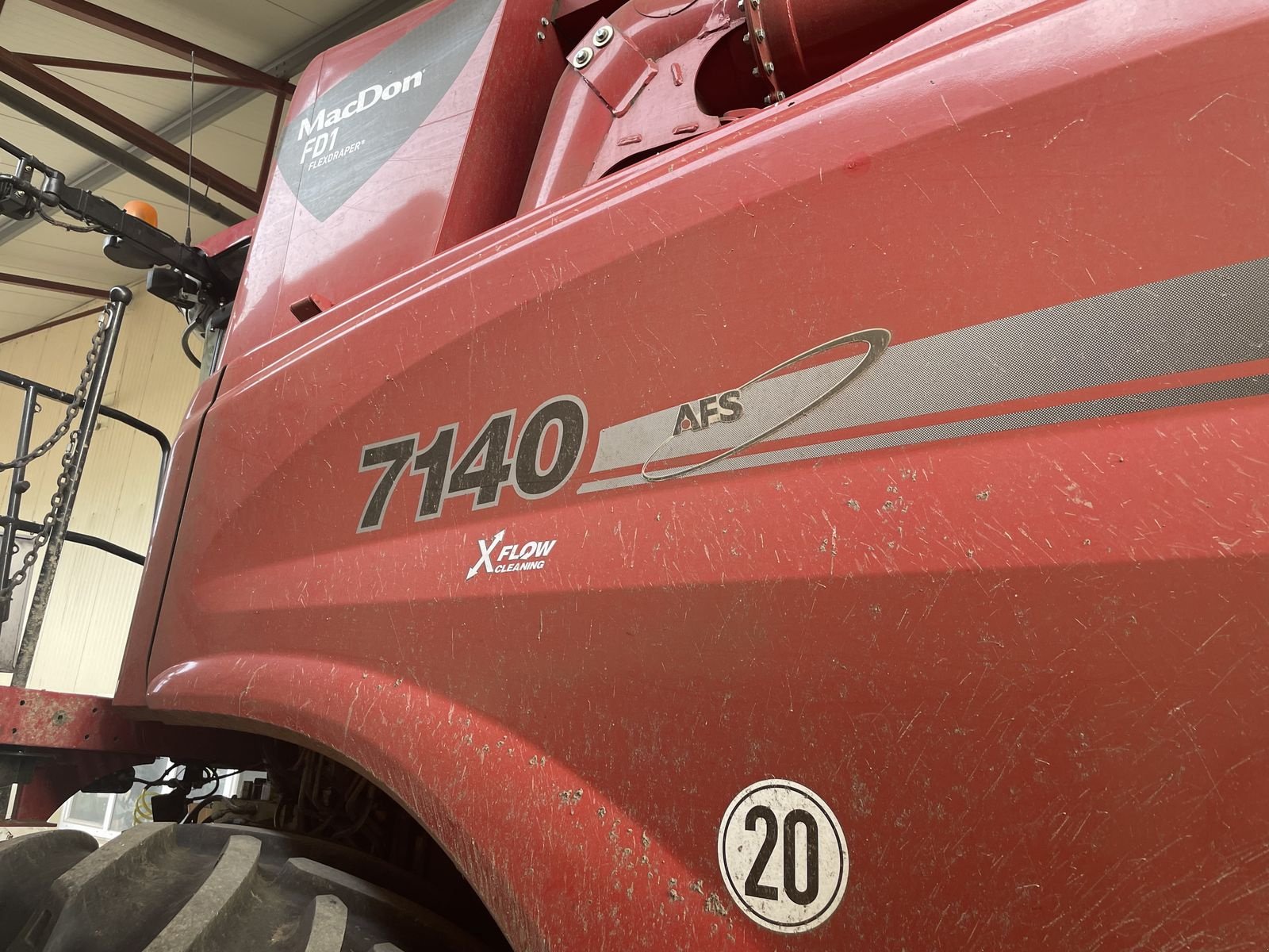 Mähdrescher del tipo Case IH Axial-Flow 7140, Gebrauchtmaschine In Harmannsdorf (Immagine 8)