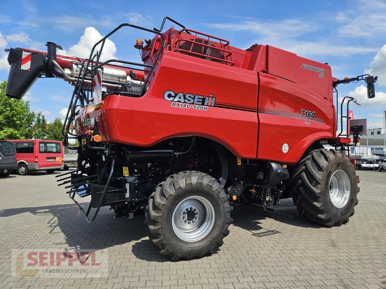 Mähdrescher of the type Case IH AXIAL-FLOW 7160, Neumaschine in Groß-Umstadt (Picture 8)