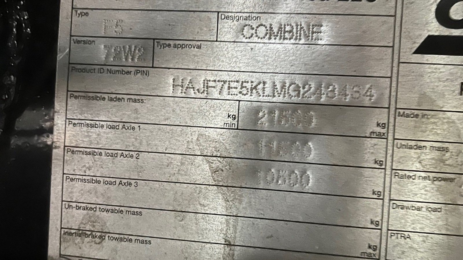 Mähdrescher от тип Case IH Axial Flow 7250 M. skærebord, Gebrauchtmaschine в Horsens (Снимка 12)