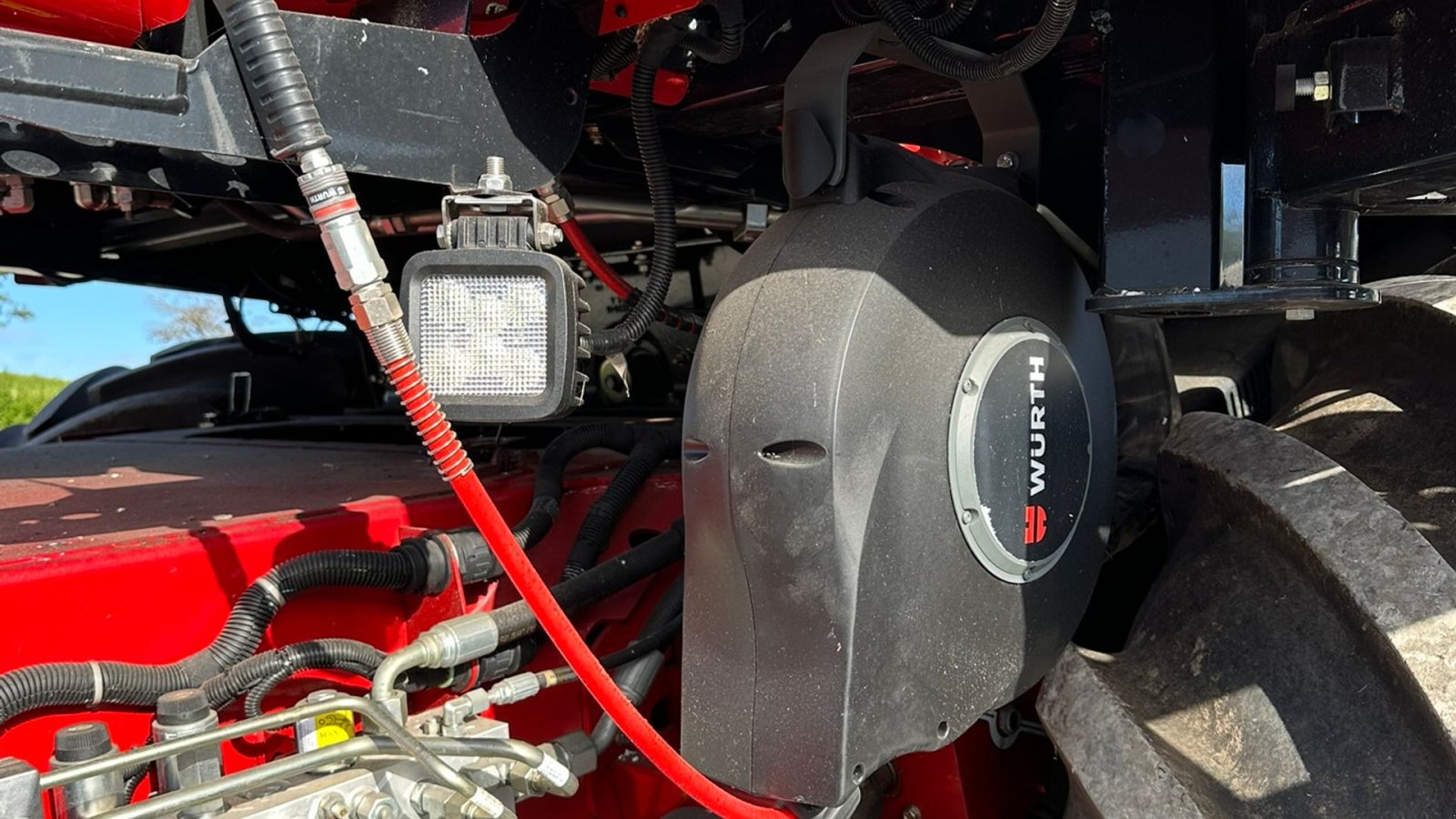 Mähdrescher van het type Case IH AXIAL-FLOW 7250, Gebrauchtmaschine in Hadsten (Foto 9)