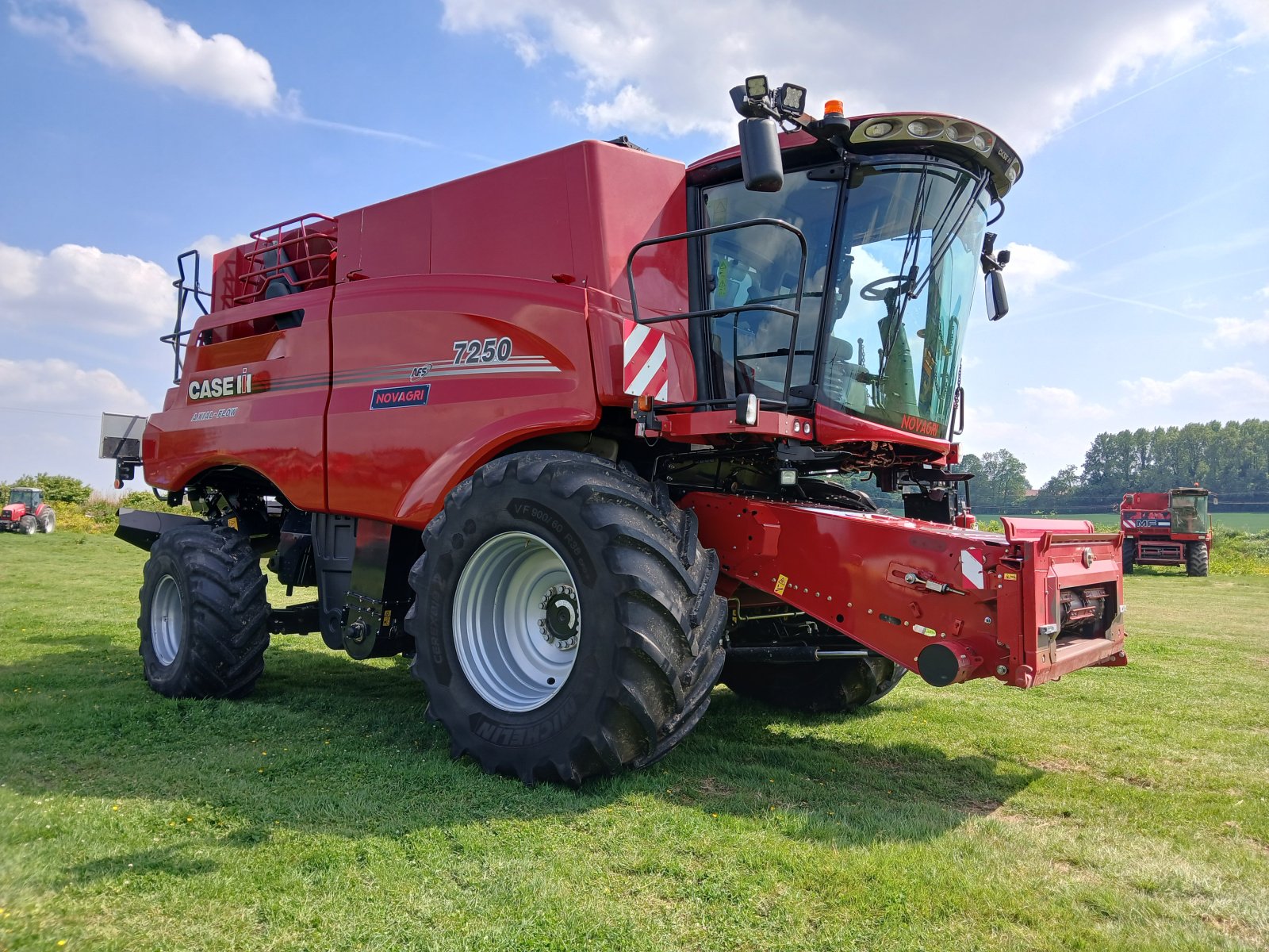 Mähdrescher Türe ait Case IH AXIAL-FLOW 7250, Gebrauchtmaschine içinde HERLIN LE SEC (resim 1)