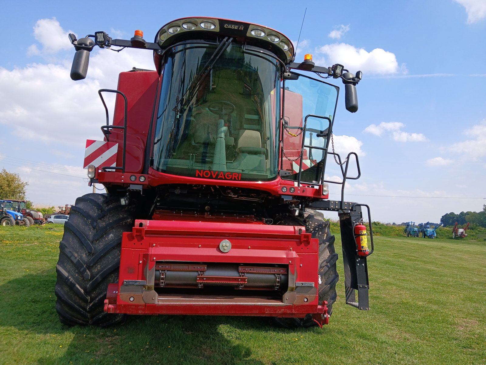 Mähdrescher Türe ait Case IH AXIAL-FLOW 7250, Gebrauchtmaschine içinde HERLIN LE SEC (resim 3)