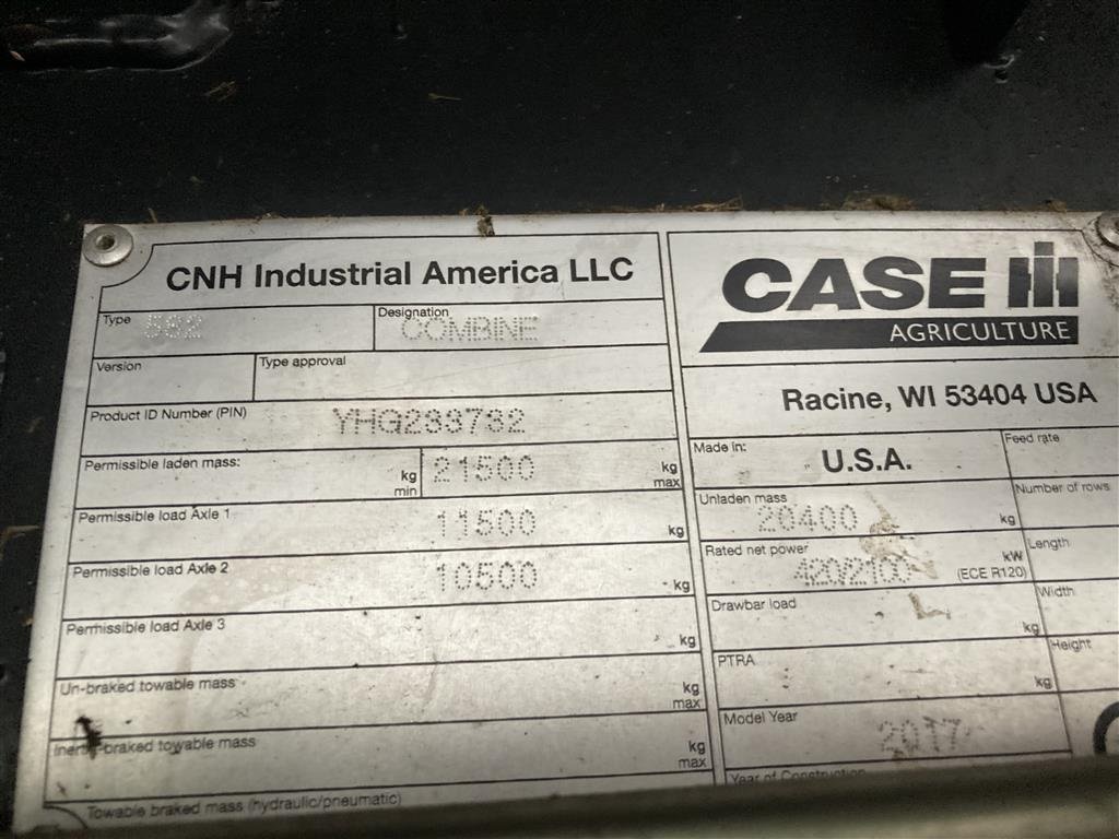 Mähdrescher of the type Case IH Axial Flow 8240, Gebrauchtmaschine in Roskilde (Picture 5)