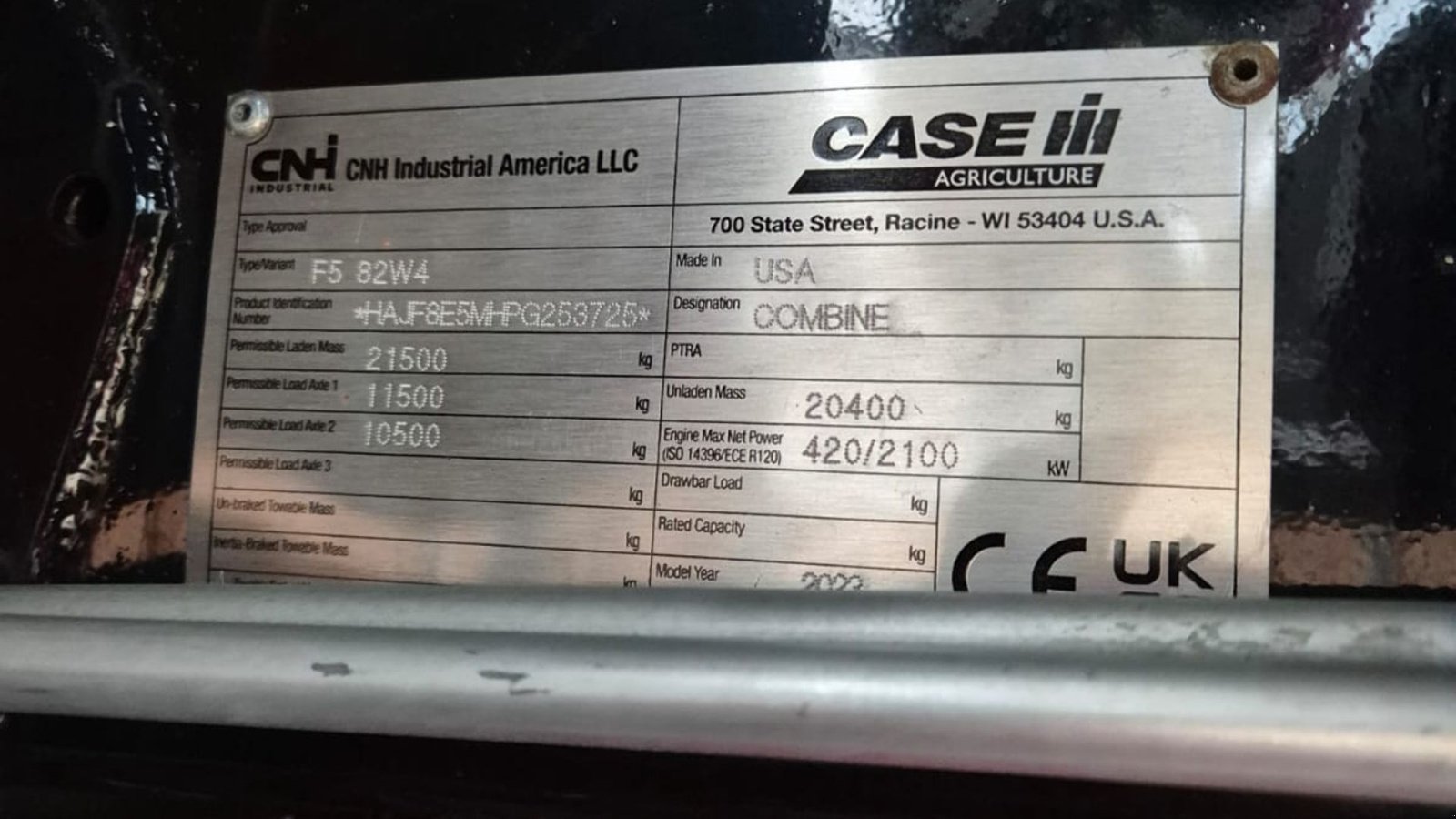 Mähdrescher za tip Case IH Axial Flow 8250 8250 4WD med 35 fod 3050 skærebord, Gebrauchtmaschine u Viborg (Slika 16)