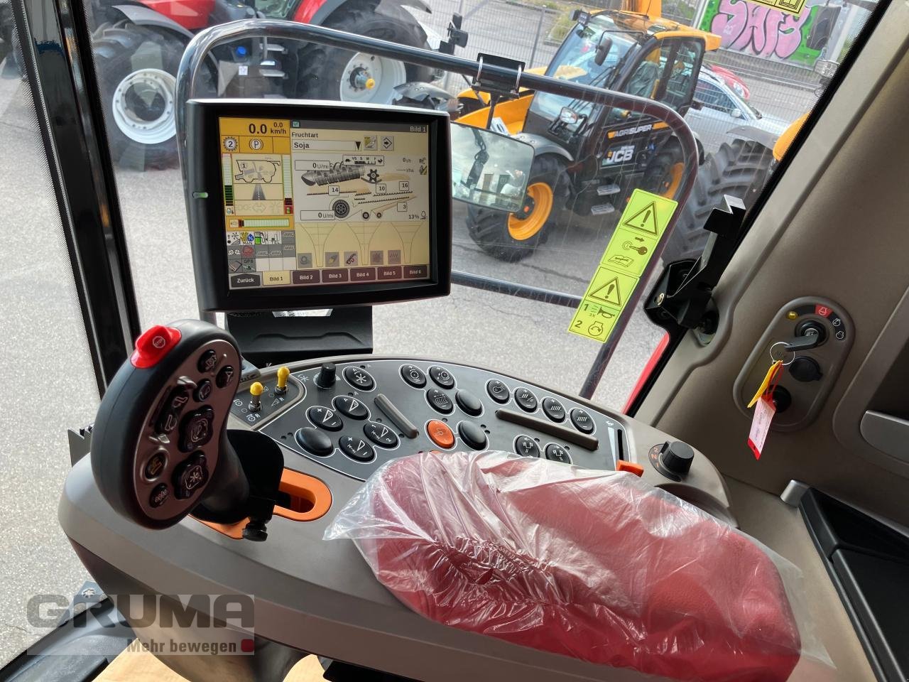 Mähdrescher del tipo Case IH Axial-Flow 8250 ST5 P, Neumaschine In Friedberg-Derching (Immagine 17)