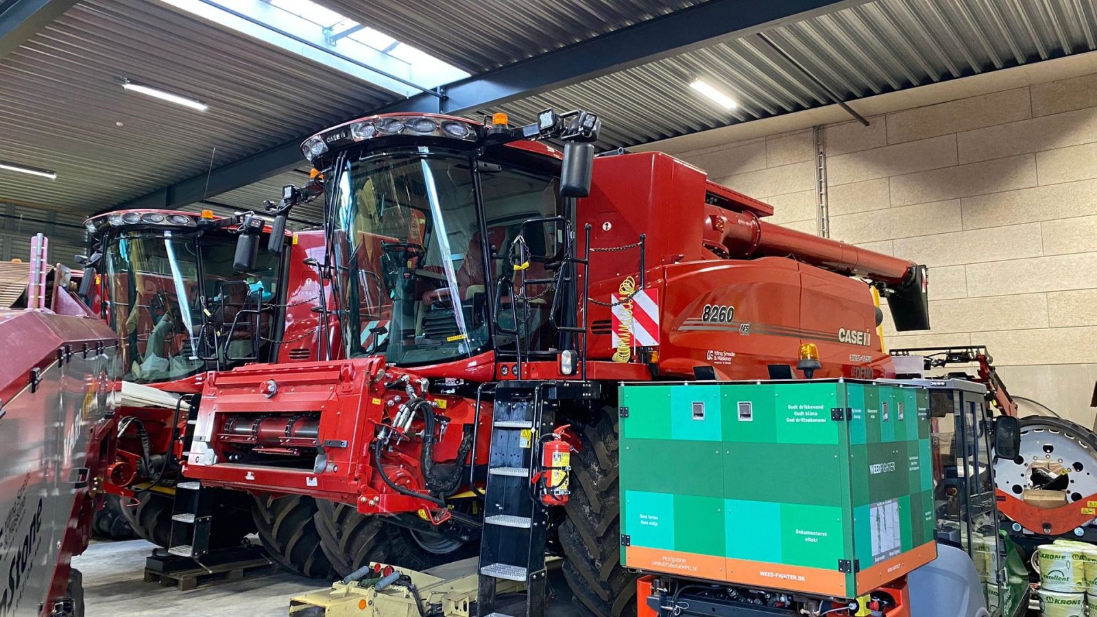 Mähdrescher Türe ait Case IH Axial Flow 8260 Axial-Flow 8260 (Demo maskine), Gebrauchtmaschine içinde Horsens (resim 2)