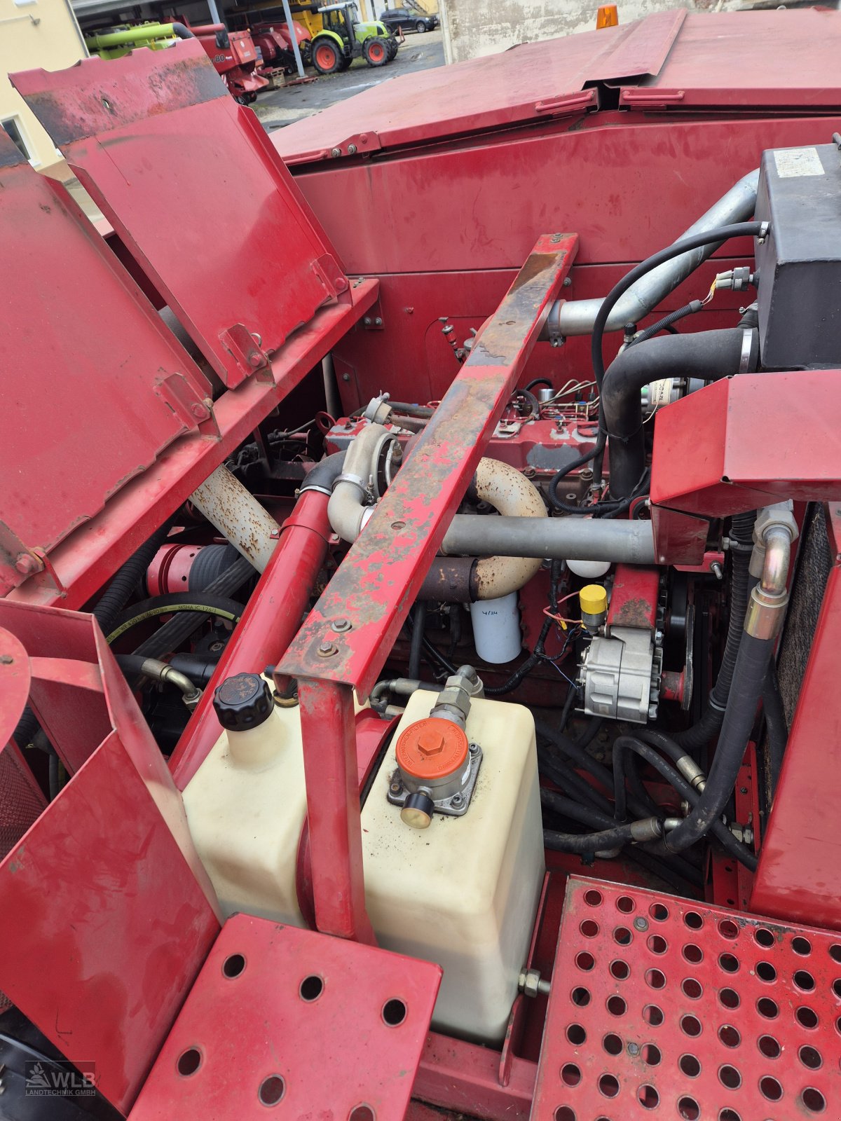 Mähdrescher del tipo Case IH CF 80, Gebrauchtmaschine In Neustadt (Immagine 5)