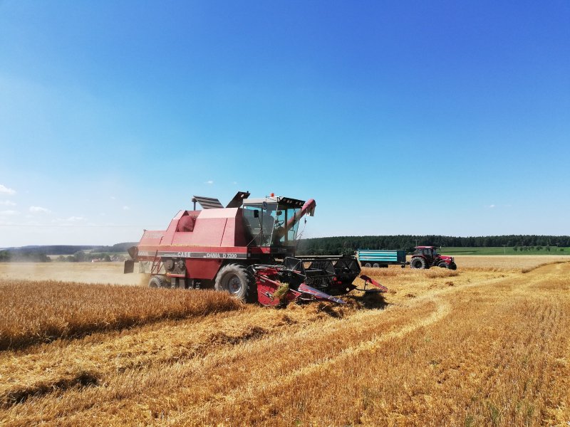 Mähdrescher del tipo Case IH Dania 7200 D, Gebrauchtmaschine en Hagenbüchach (Imagen 1)