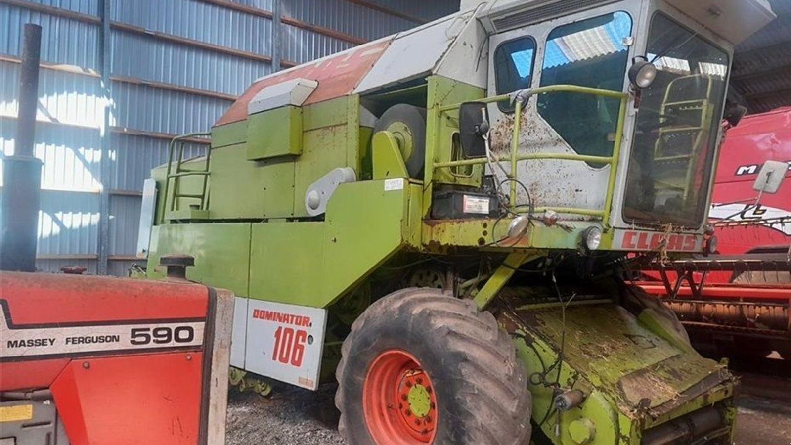 Mähdrescher van het type CLAAS 106 Hydro SL, Gebrauchtmaschine in Skive (Foto 4)