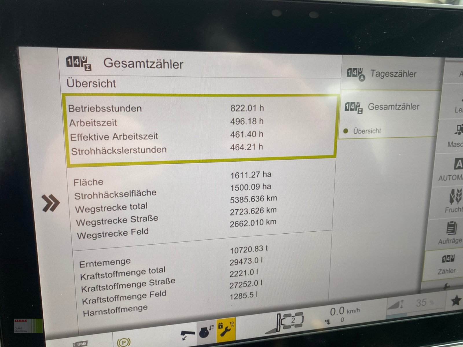 Mähdrescher от тип CLAAS 7400, Gebrauchtmaschine в Vohburg (Снимка 11)