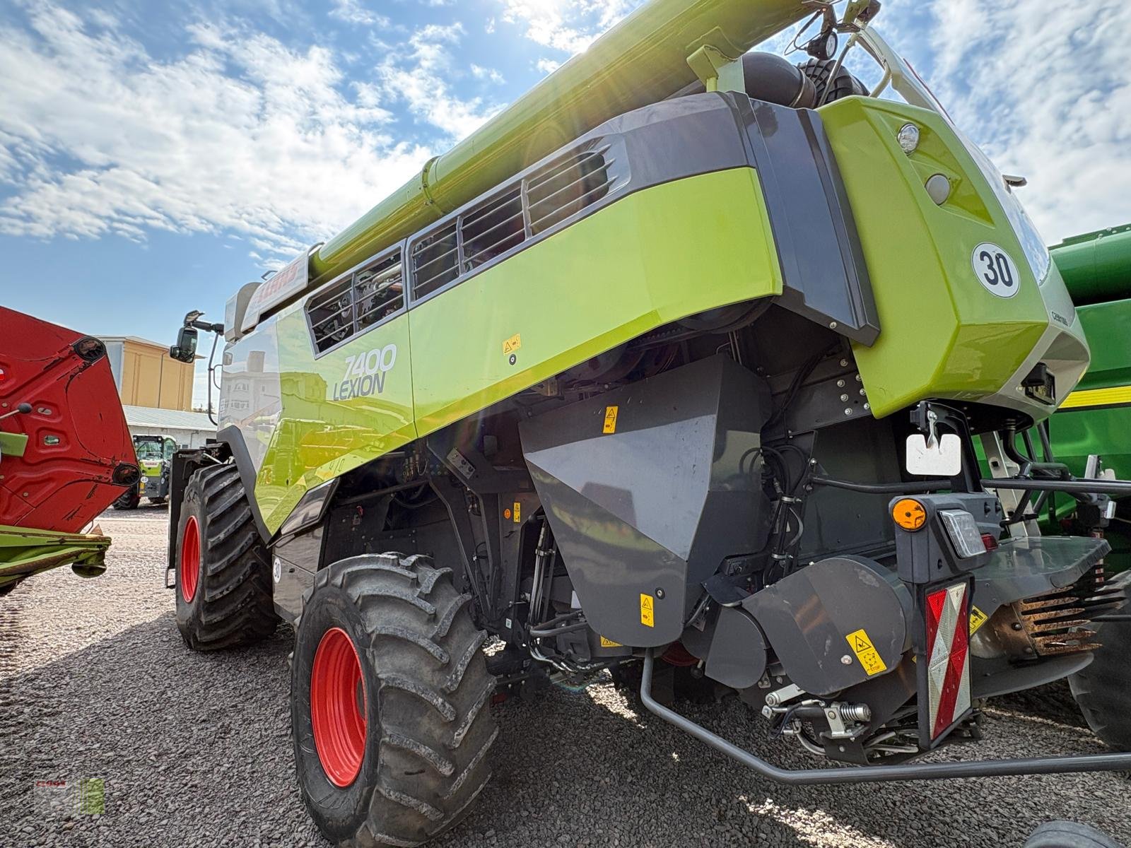 Mähdrescher typu CLAAS 7400, Gebrauchtmaschine w Vohburg (Zdjęcie 1)