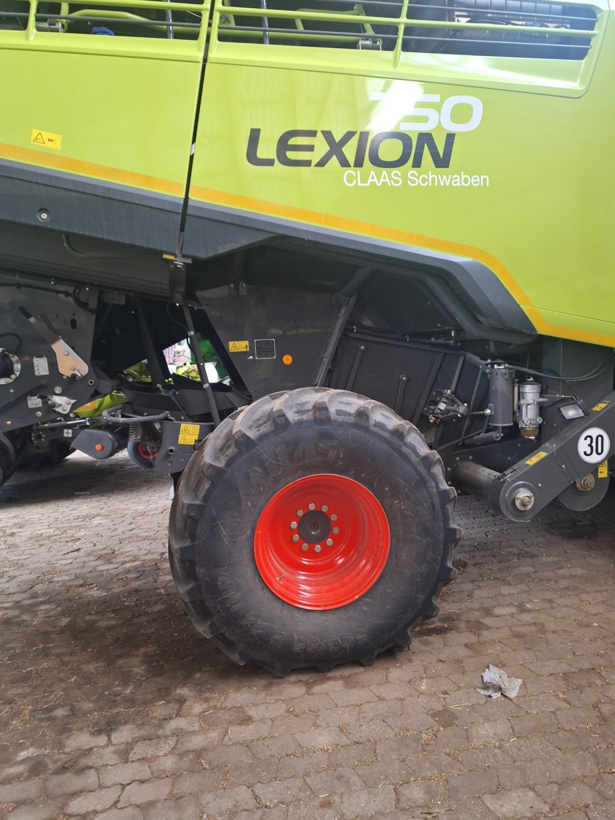 Mähdrescher des Typs CLAAS Achse, Gebrauchtmaschine in Wiedergeltingen (Bild 1)