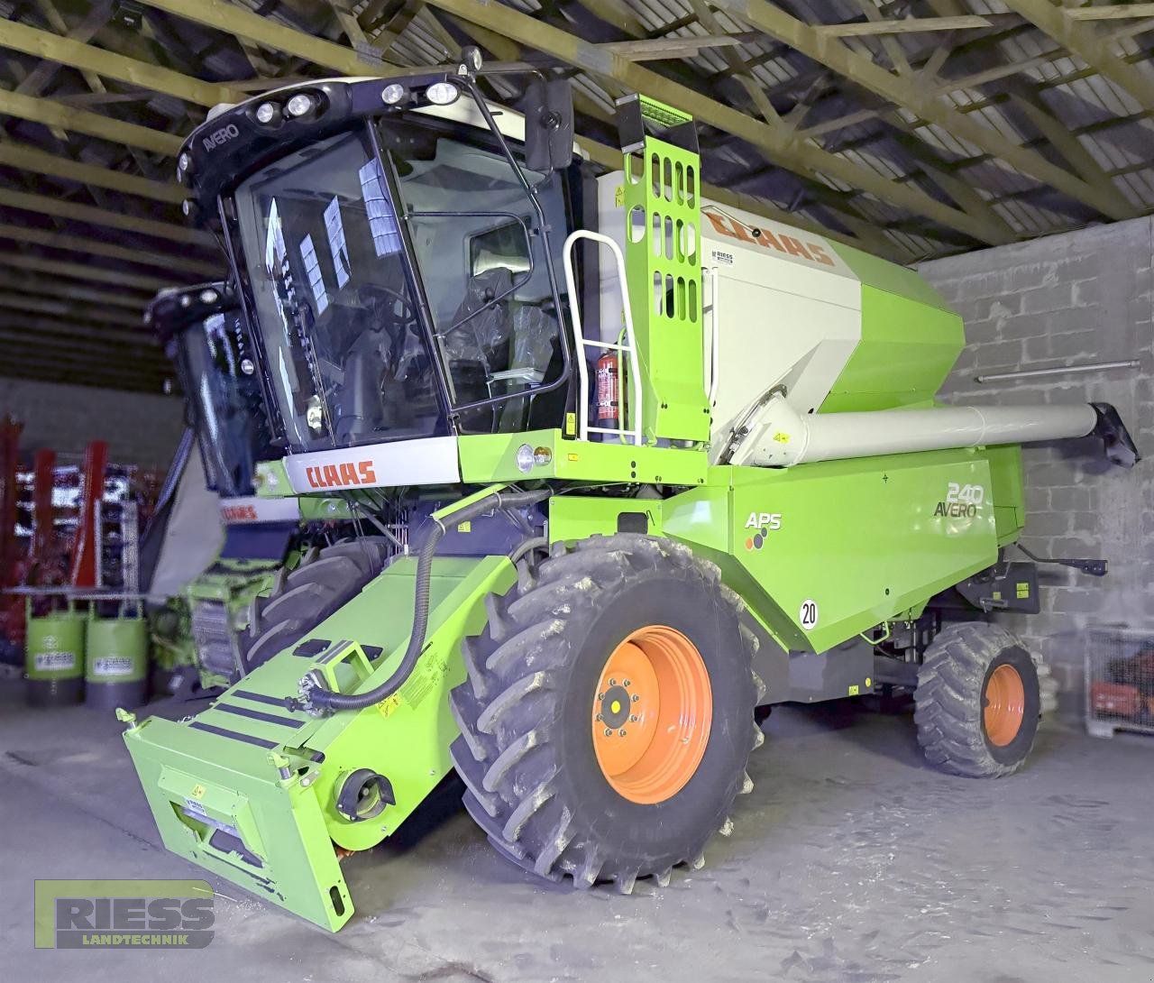 Mähdrescher типа CLAAS AVERO 240 APS + VARIO 500, Gebrauchtmaschine в Homberg (Ohm) - Maulbach (Фотография 22)