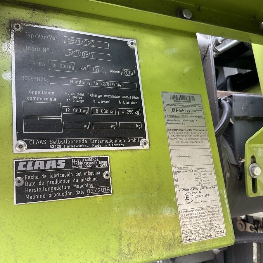 Mähdrescher of the type CLAAS AVERO 240, Gebrauchtmaschine in Zwettl (Picture 28)